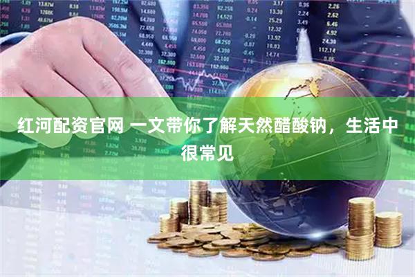 红河配资官网 一文带你了解天然醋酸钠，生活中很常见